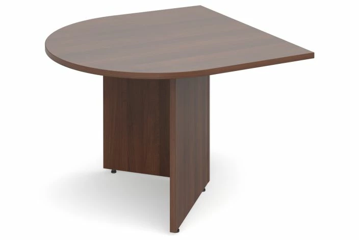 All Walnut D End Extension Table