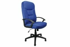 Nero High Back Fabric Executive Chair (Blue)