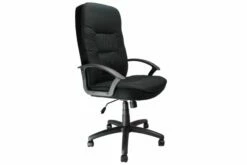 Nero High Back Fabric Executive Chair (Black)