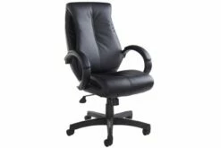 Lavezzi High Back Leather Faced Executive Chair