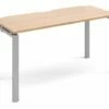 Prime Single Bench Narrow Desk (Silver Legs)