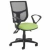 Gordy 2 Lever High Mesh Back Operator Chair With Fixed Arms