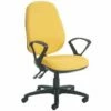 Gilmour Extra High Back Fabric Operator Chair With Fixed Arms