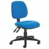 Point Medium Back Fabric Operator Chair No Arms