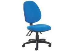 Point High Back Fabric Operator Chair No Arms