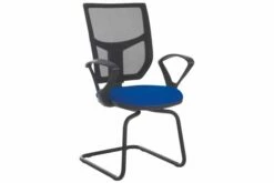 Gordy Mesh Back Cantilever Armchair