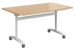 Holbrook Rectangular Flip Top Mobile Table