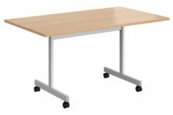 Foxham Rectangular Flip Top Meeting Mobile Tables