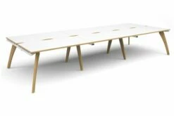 Distill Triple Back To Back Bench Desk