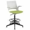 Bourke Medium Plastic Mesh Back Draughtsman Chair