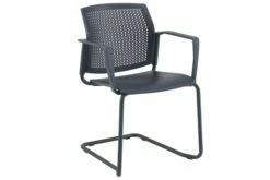 Yarra Cantilever Chair With Perforated Back