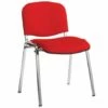 Volta Stacking Conference Chair (Chrome Frame)