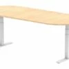 All Maple Sit & Stand Boardroom Table