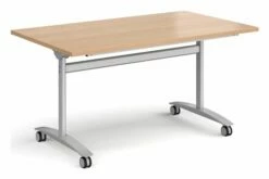 Carousel Rectangular Flip Top Meeting Mobile Tables