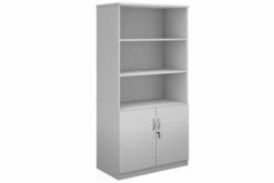 All White Premium Systems High Capacity Open Top Cupboards