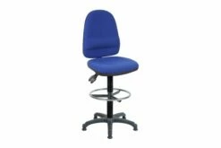 Ergo Twin Deluxe High Back Fabric Draughtsman Chair