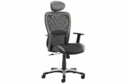 Canica High Mesh Back Operator Chair With Headrest