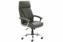 Penza High Back Executive Brown Leather Chair