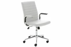 Wexford Executive Bonded Leather Chair (White)