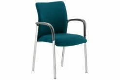Guild Stacking Armchair With Fabric Seat And Back