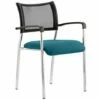 Tokyo Stacking Conference Armchair (Chrome Frame)