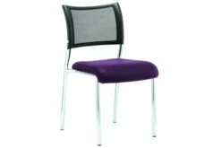 Tokyo Stacking Conference Side Chair (Chrome Frame)