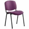ISO Black Frame Stacking Conference Chair (Tansy Purple)