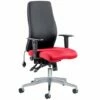 Brechin High Back Fabric Operator Chair Black Back