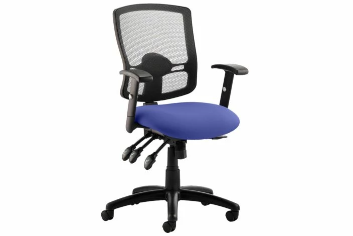 Belarus 3 Lever High Mesh Back Operator Chair - Image 7