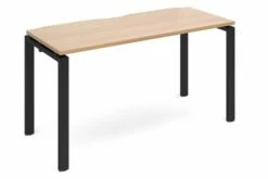 Prime Single Bench Narrow Desk (Black Legs)
