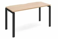 Prime Starter Narrow Bench Desk (Black Legs)