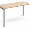 Prime Starter Narrow Bench Desk (Silver Legs)