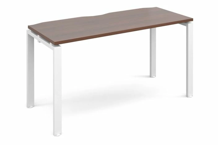 Prime Starter Narrow Bench Desk (White Legs) - Image 4
