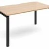 Prime Single Bench Desk (Black Legs)