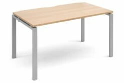Prime Starter Bench Desk (Silver Legs)