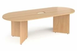 Arrowhead Power Ready Radial End Boardroom Table