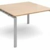Prime Square Boardroom Table (Silver Legs)