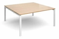 Prime Square Boardroom Table (White Legs)
