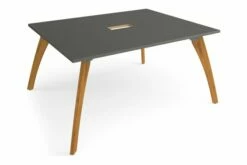 Aral Deluxe Power Ready Square Boardroom Table