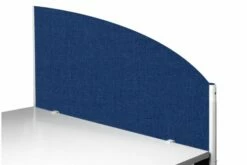 Arum Side Mounted Radius Top Desktop Screens