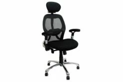 Kato 24 Hour Mesh High Back Operator Chair (Black)