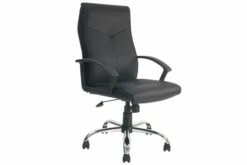 Hartley High Back Executive Leather Faced Chair