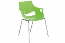 Pack Of 4 Loren Polypropylene Stacking Armchairs