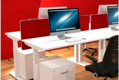 Rectangular Backdrop Screens For Vitali Sit & Stand Desks