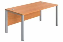 Progress H-Leg Narrow Rectangular Desk