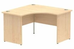 All Maple Panel End Corner Desk