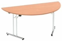 Vitali Semi Circular Folding Table