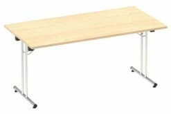 All Maple Rectangular Folding Table