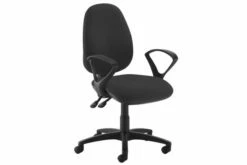 Gilmour High Back Fabric Operator Chair (Fixed Arms)