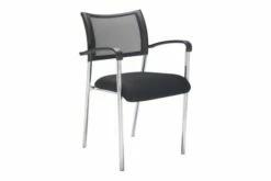 Arda Mesh Back Stacking Armchair